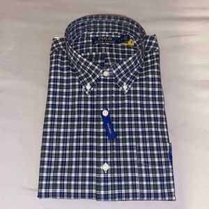 Men’s Polo Dress Shirt S Large long sleeve